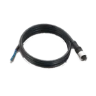 FKTB - Connecteur femelle M12/8P blindé  - pour capteurs équipés de câble blindé