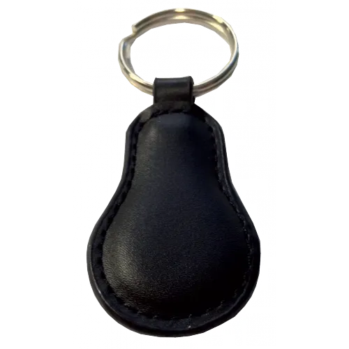 Porte clef cuir (CC07BJ) forme ovale