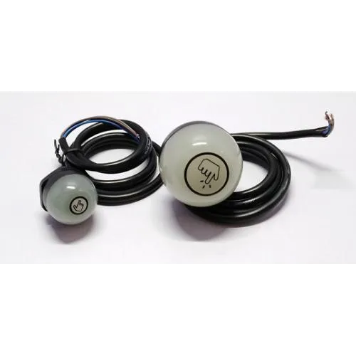 CC30T - Bouton tactile éclairé de 30mm