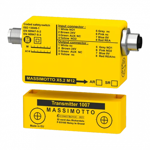 MASSIMOTTO X5 - Capteur de sécurité pour porte simple ou double-battants