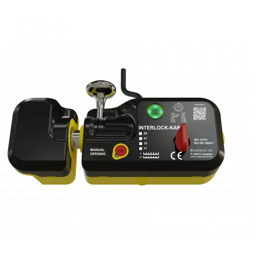 INTERLOCK-KAR - INTERVERROUILLAGE DE SÉCURITÉ SANS CONTACT ROBUSTE POUR PROTECTEUR DE MACHINES DANGEREUSES