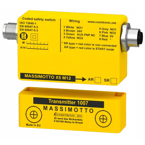 MASSIMOTTO ANA 78S.2 / 98S.2 - Capteur de sécurité avec mise en série