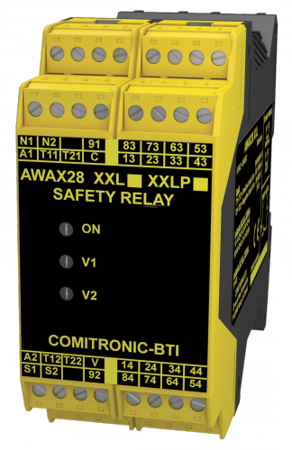 AWAX 28XXL - Relais de sécurité - Boîtier d'autocontrôle